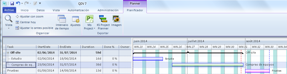 planner window