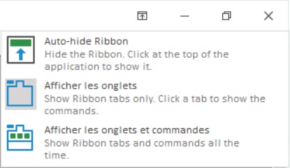 hide ribbon
