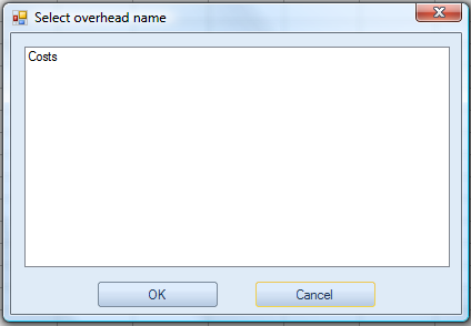 select overhead name