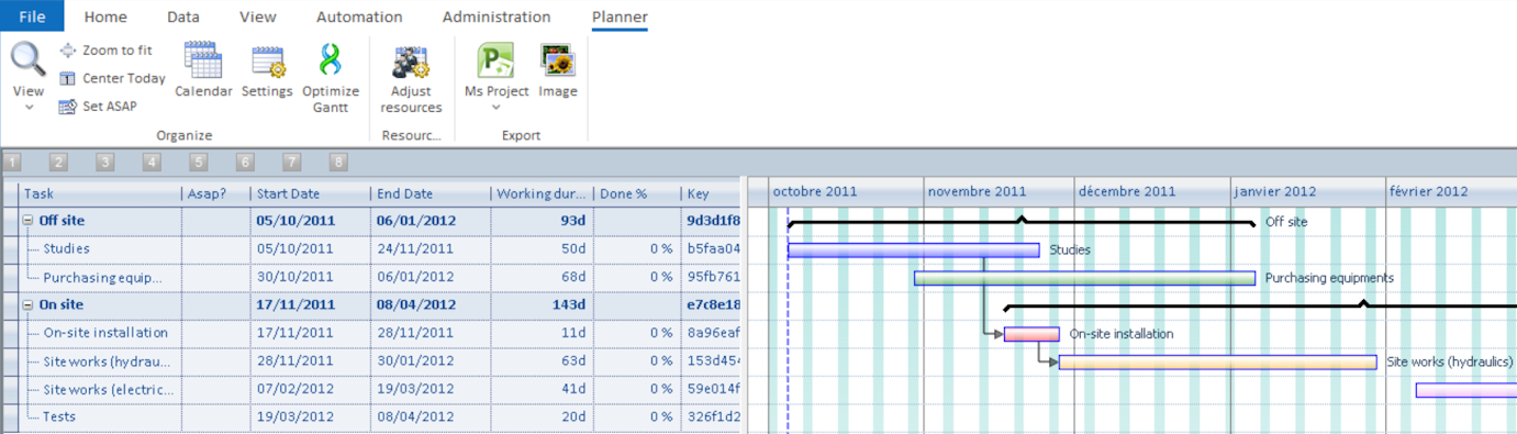 planner window